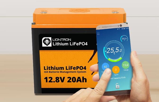 Lithium LiFePO4 Wohnmobil Untersitz-Versorgerbatterie Fiat Ducato 12V